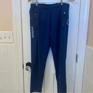 Virus Men’s Dark Blue Joggers Size L